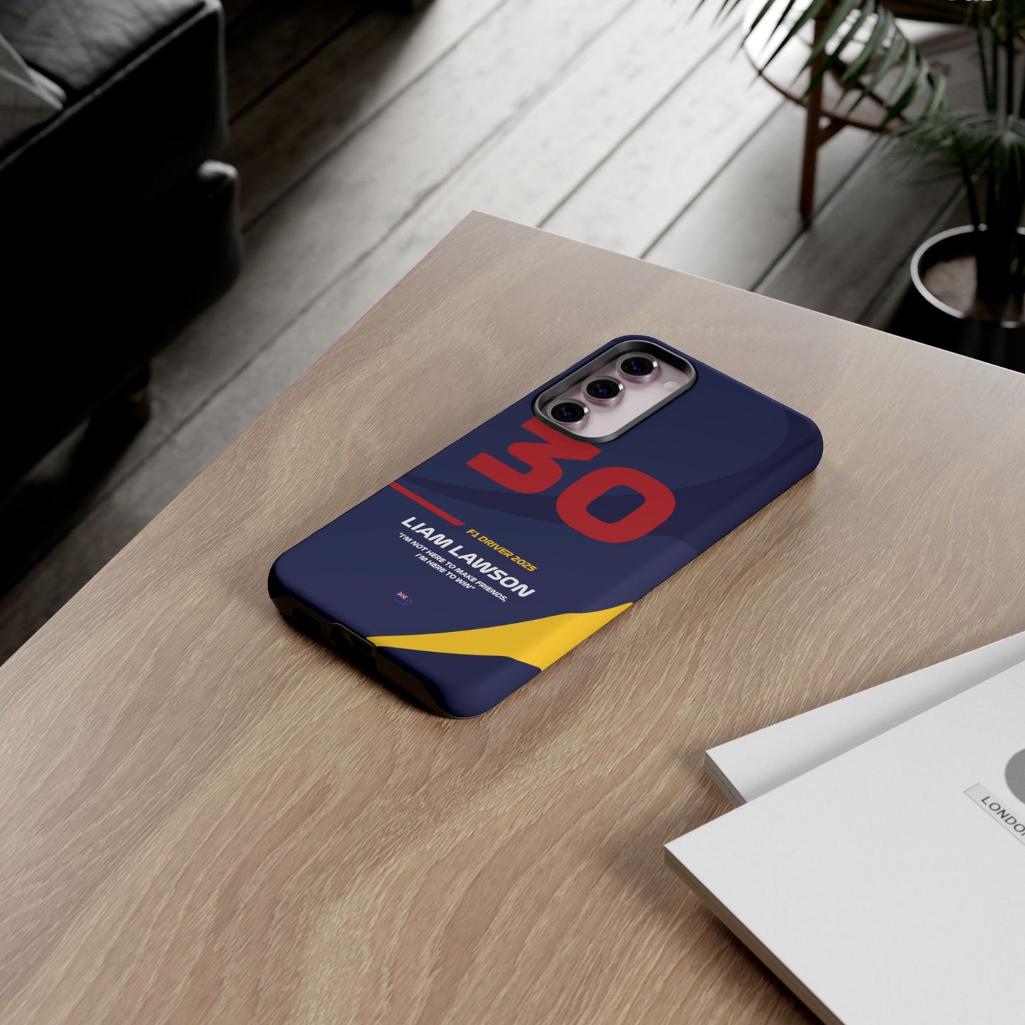 Liam Lawson Red Bull Racing 2025 phone case