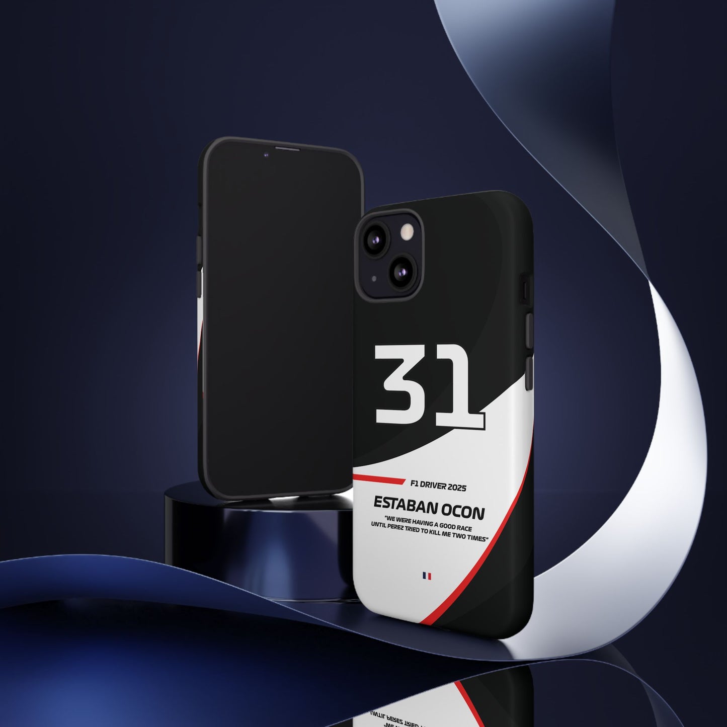 Estaban Ocon Haas 2025 phone case