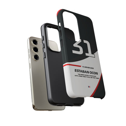 Estaban Ocon Haas 2025 phone case