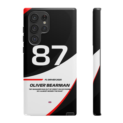 Oliver Bearman Haas 2025 phone case