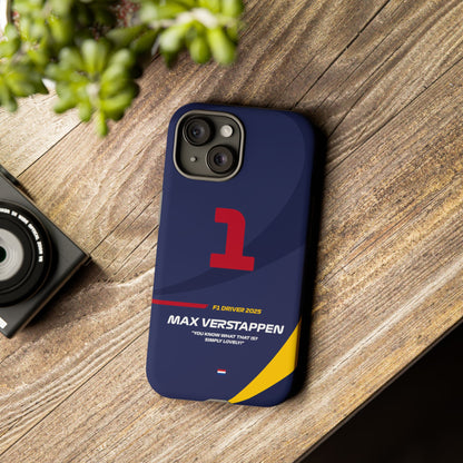 Max Verstappen Red Bull Racing 2025 Phone case
