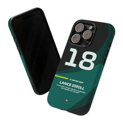 Lance Stroll Aston Martin 2025 phone case