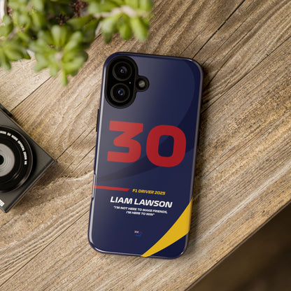 Liam Lawson Red Bull Racing 2025 phone case