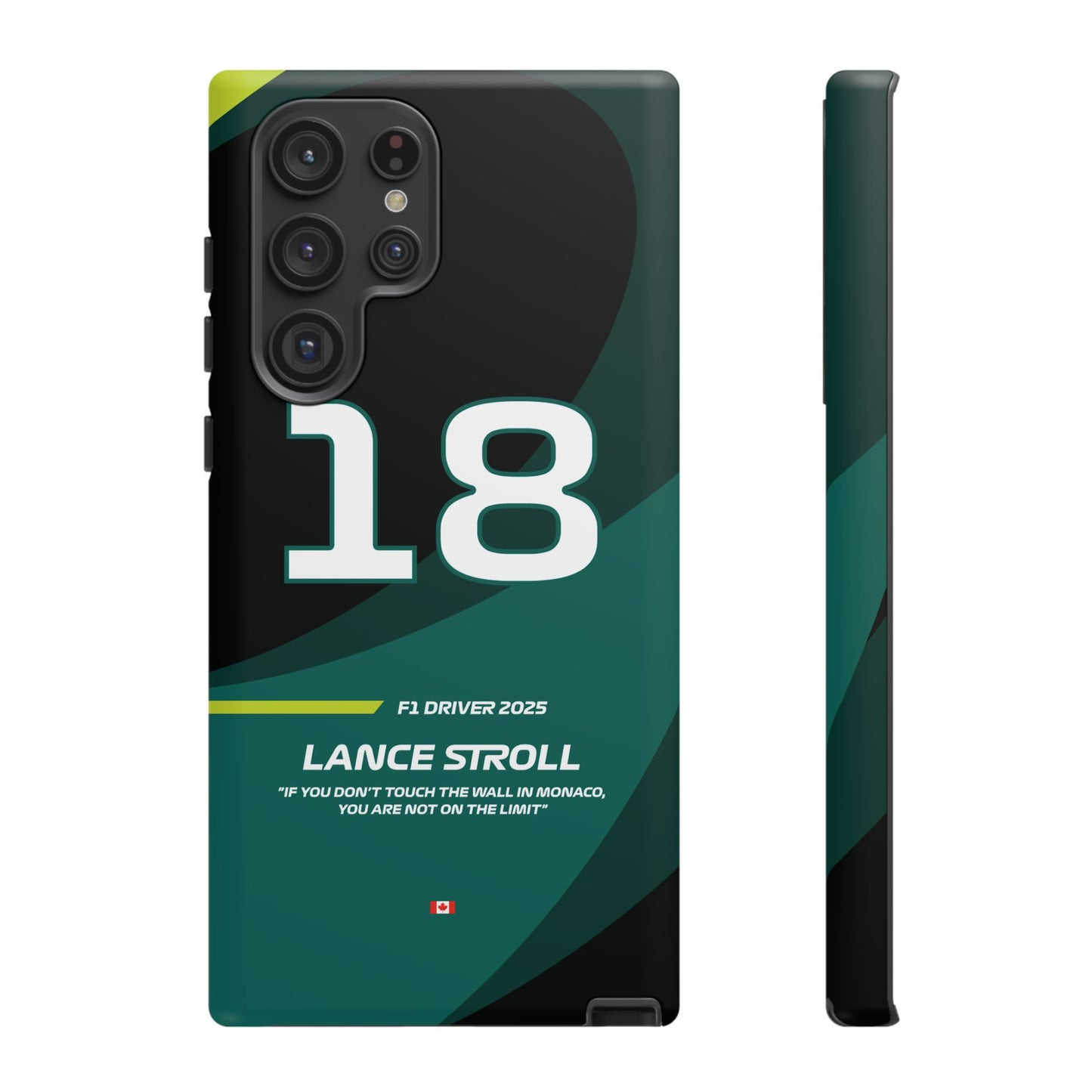 Lance Stroll Aston Martin 2025 phone case