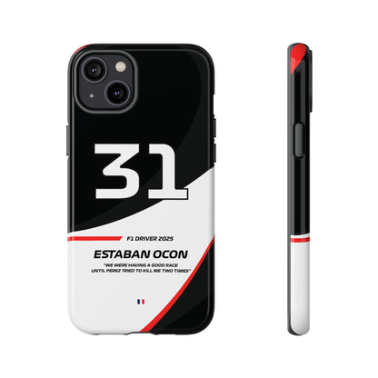 Estaban Ocon Haas 2025 phone case