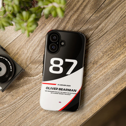 Oliver Bearman Haas 2025 phone case