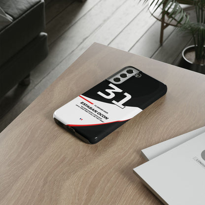 Estaban Ocon Haas 2025 phone case