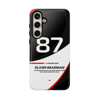 Oliver Bearman Haas 2025 phone case