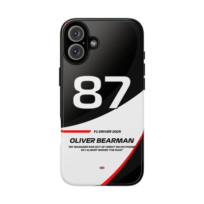 Oliver Bearman Haas 2025 phone case