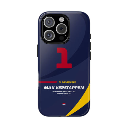 Max Verstappen Red Bull Racing 2025 Phone case