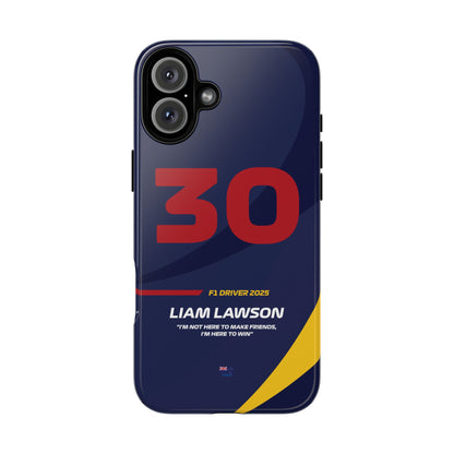 Liam Lawson Red Bull Racing 2025 phone case