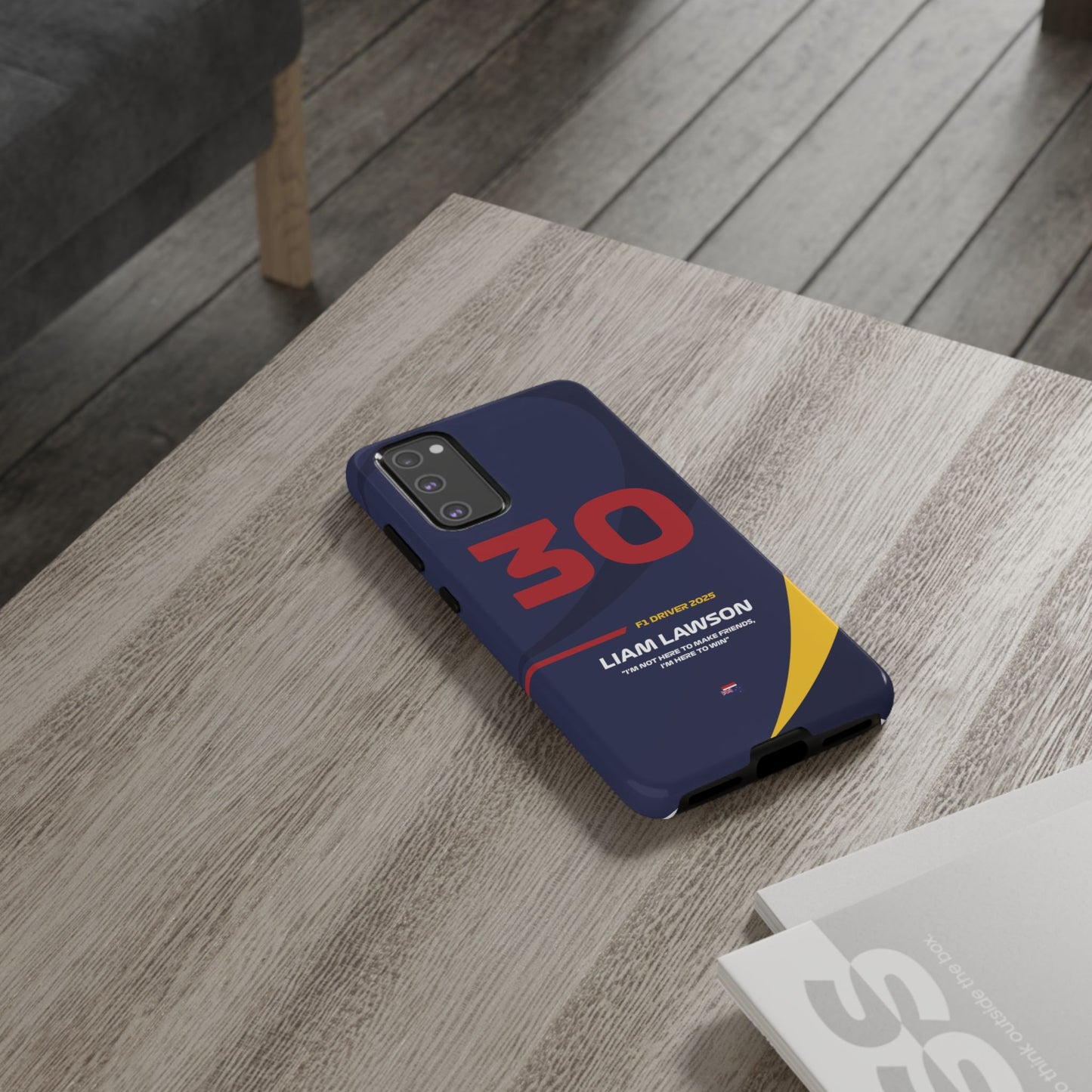 Liam Lawson Red Bull Racing 2025 phone case