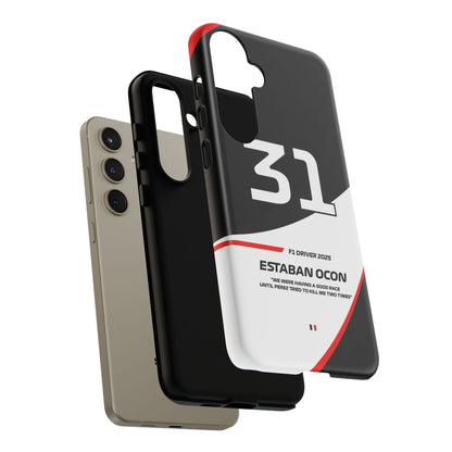 Estaban Ocon Haas 2025 phone case