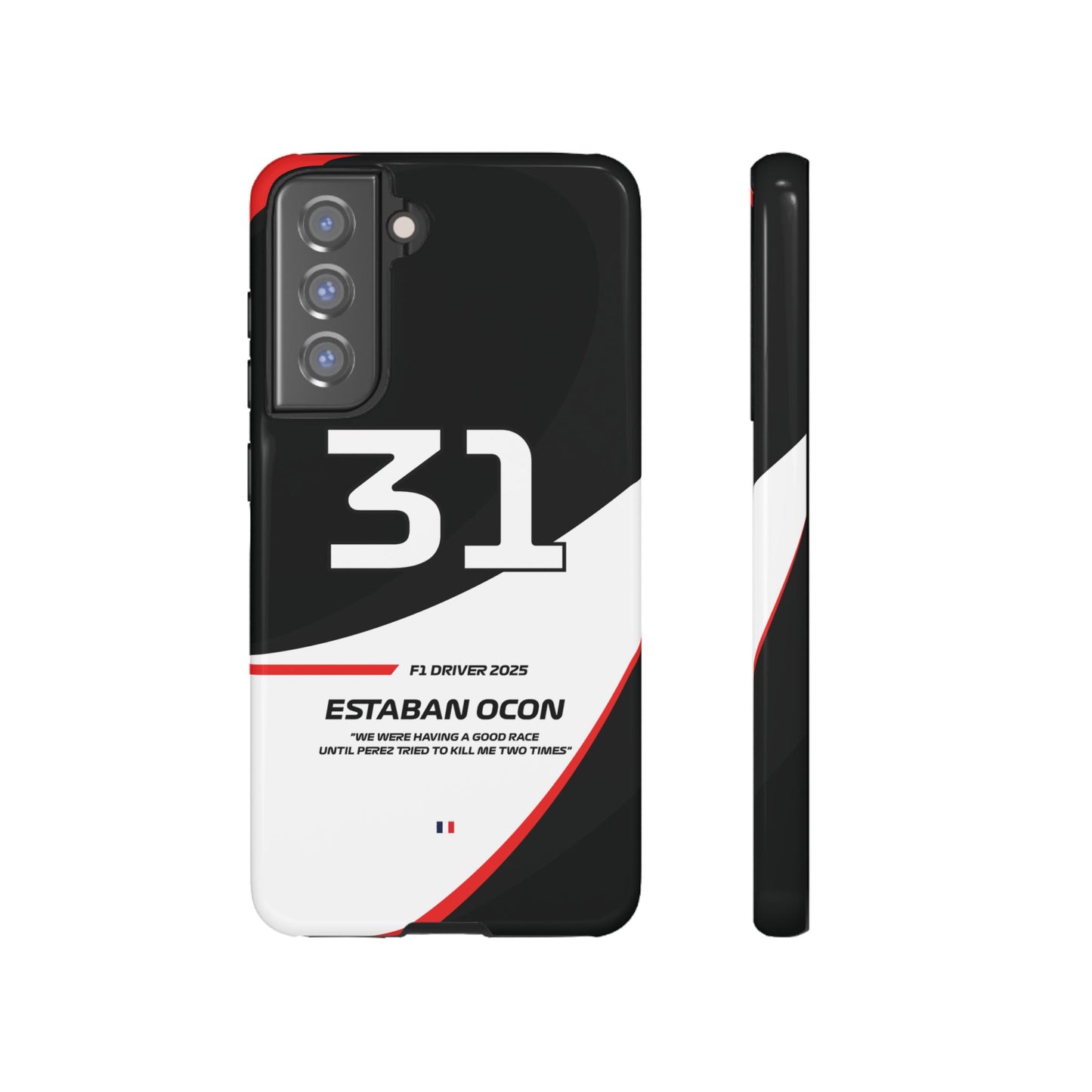 Estaban Ocon Haas 2025 phone case