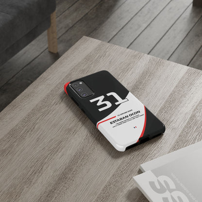 Estaban Ocon Haas 2025 phone case