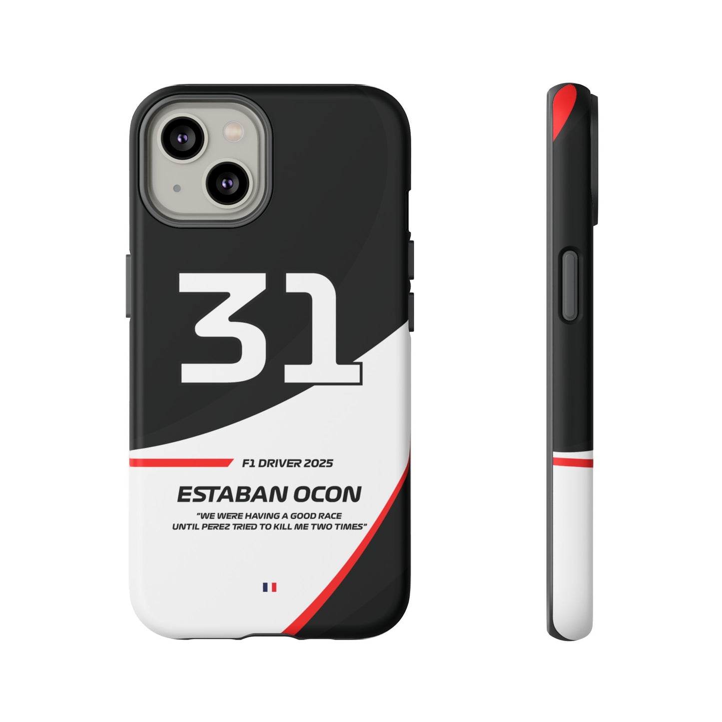 Estaban Ocon Haas 2025 phone case