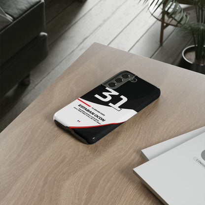 Estaban Ocon Haas 2025 phone case