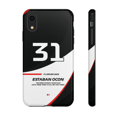 Estaban Ocon Haas 2025 phone case