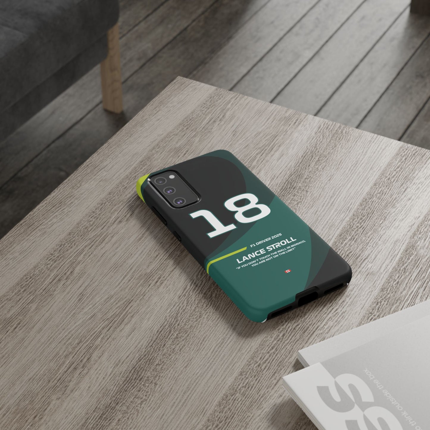 Lance Stroll Aston Martin 2025 phone case