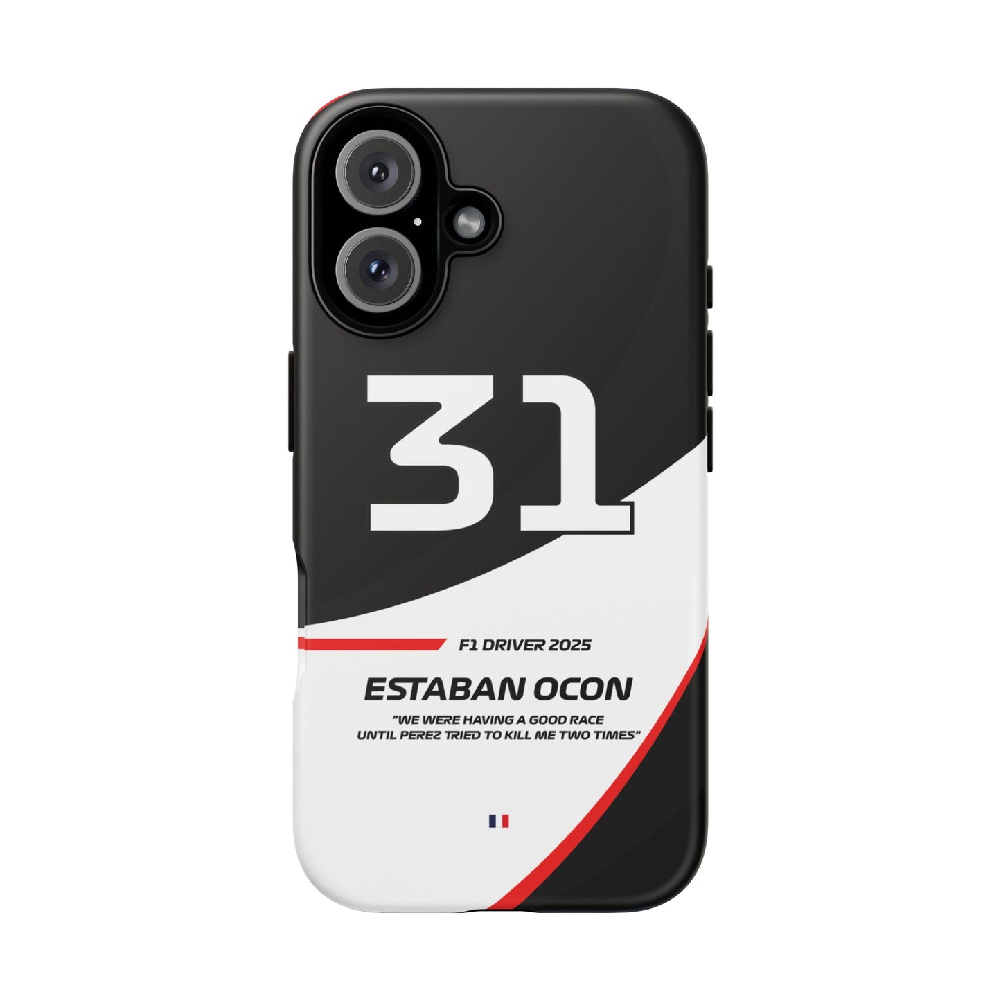 Estaban Ocon Haas 2025 phone case