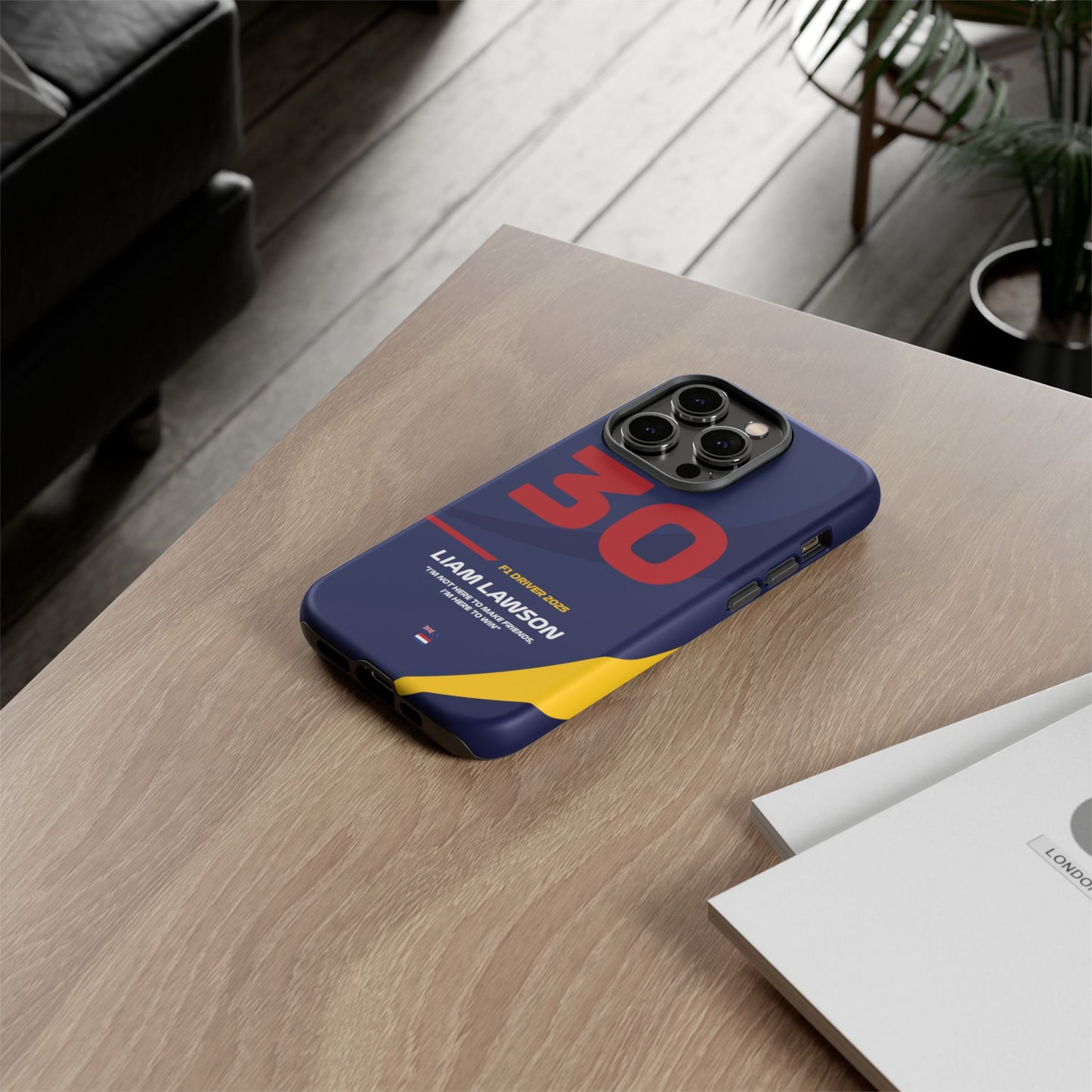 Liam Lawson Red Bull Racing 2025 phone case