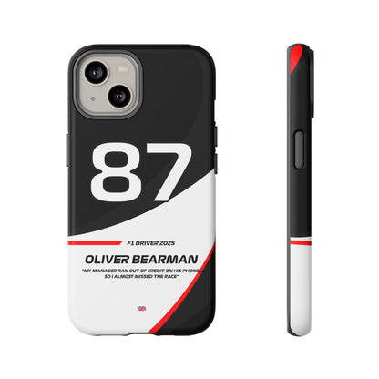 Oliver Bearman Haas 2025 phone case