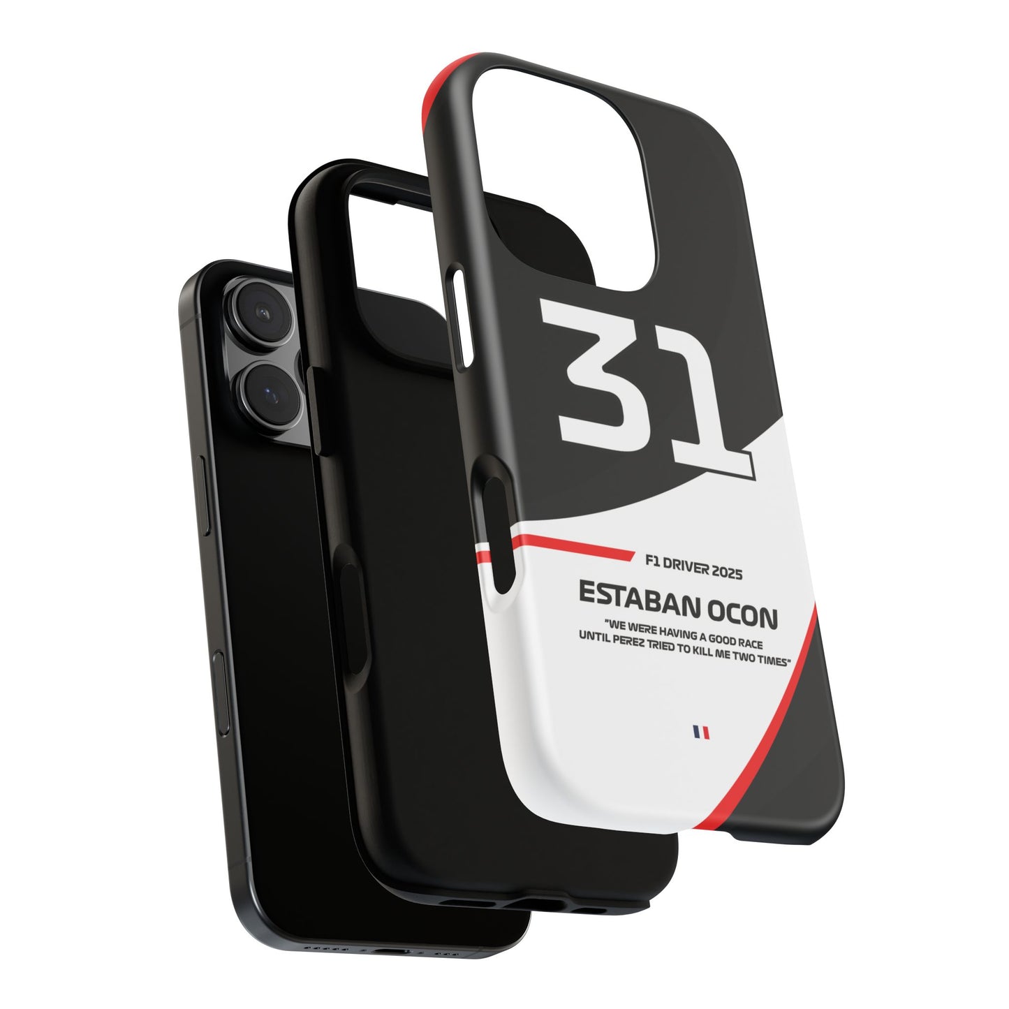 Estaban Ocon Haas 2025 phone case