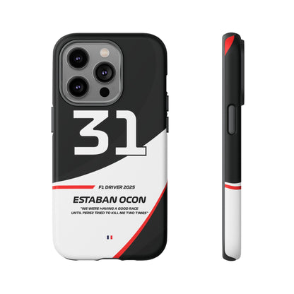 Estaban Ocon Haas 2025 phone case