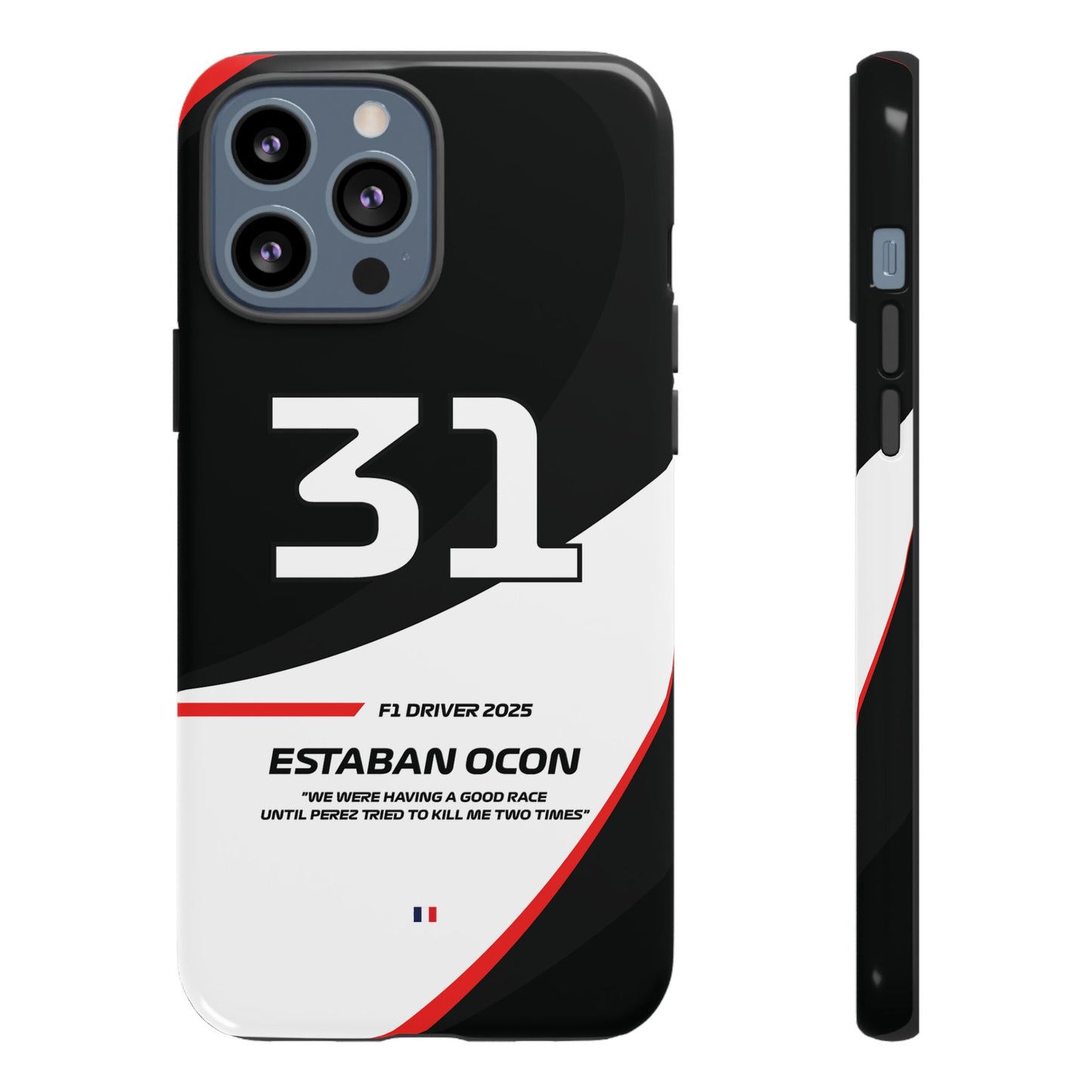 Estaban Ocon Haas 2025 phone case