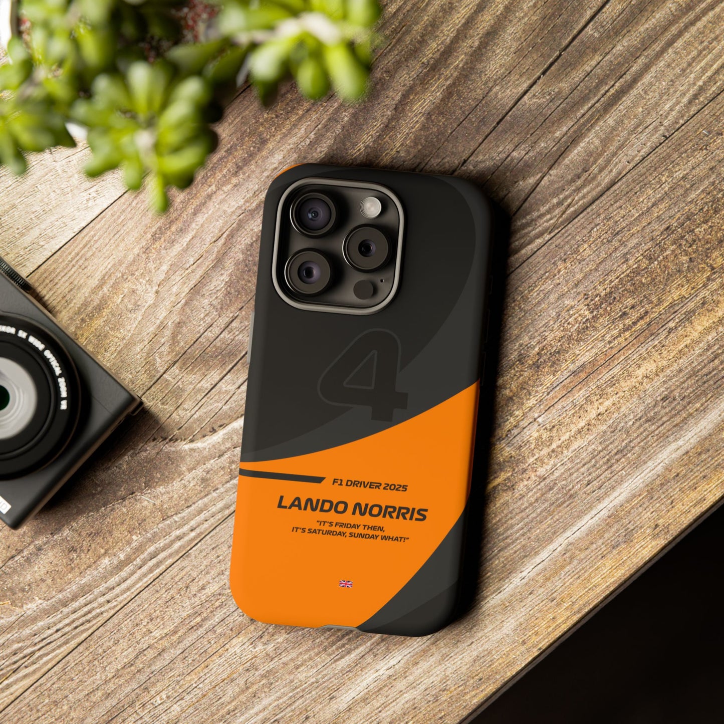 Lando Norris Mclaren 2025 phone case