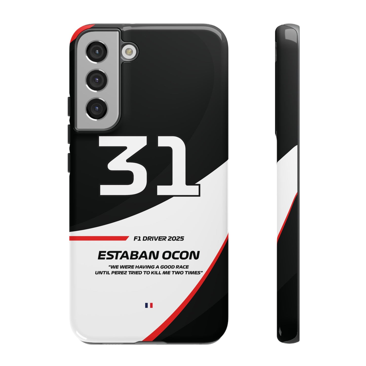 Estaban Ocon Haas 2025 phone case