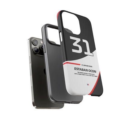 Estaban Ocon Haas 2025 phone case