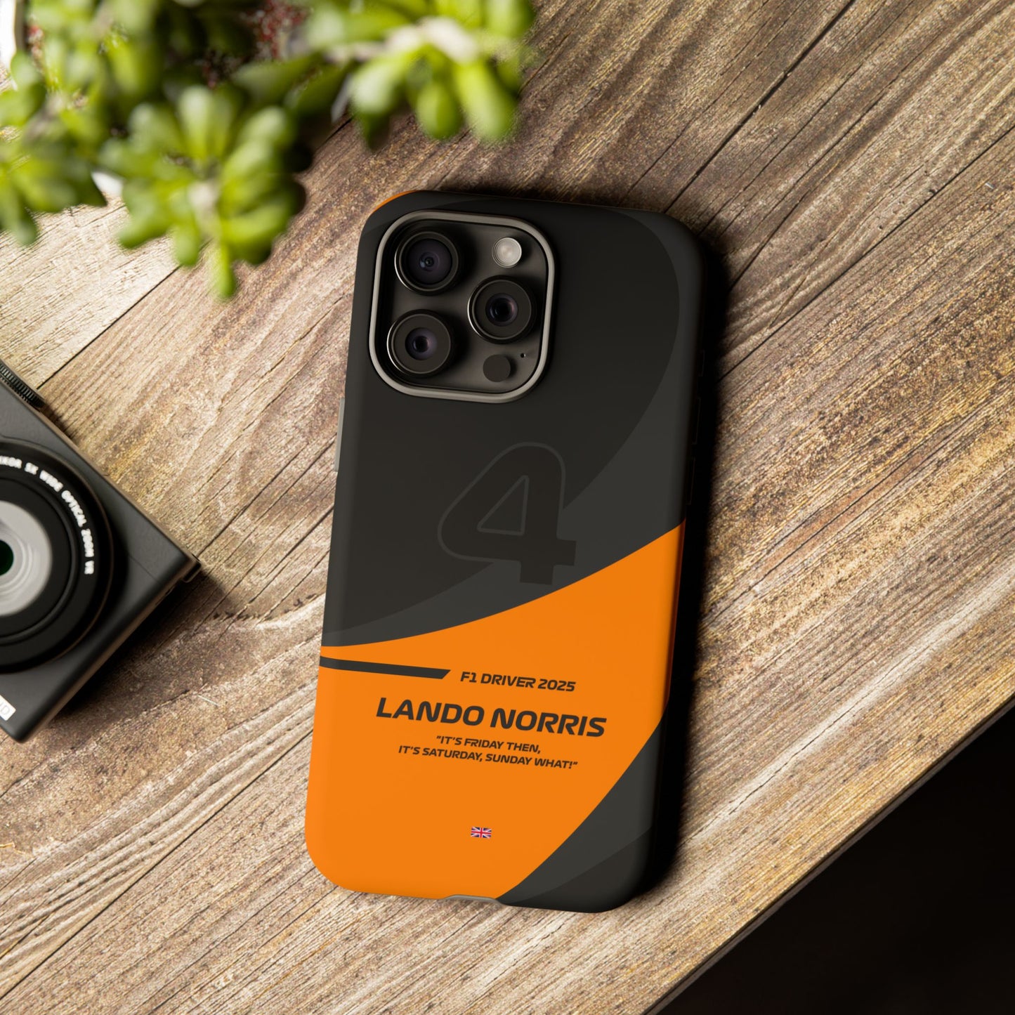 Lando Norris Mclaren 2025 phone case