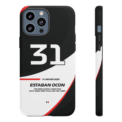 Estaban Ocon Haas 2025 phone case