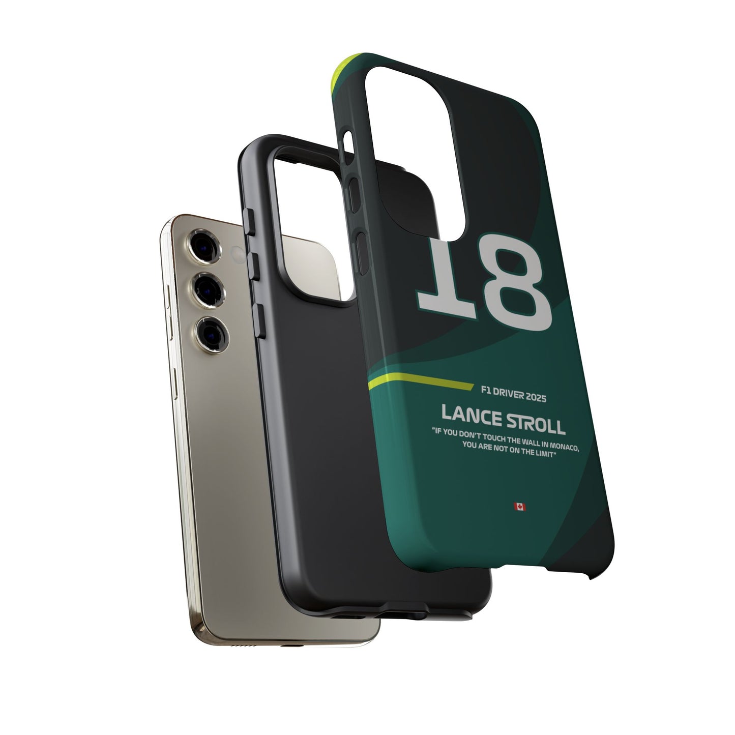 Lance Stroll Aston Martin 2025 phone case