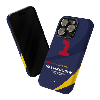 Max Verstappen Red Bull Racing 2025 Phone case