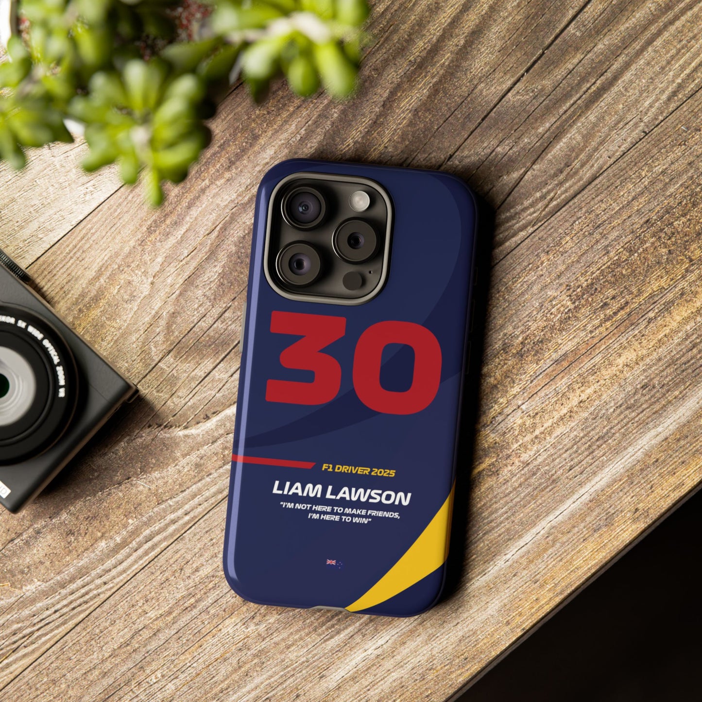 Liam Lawson Red Bull Racing 2025 phone case