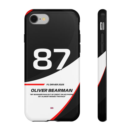 Oliver Bearman Haas 2025 phone case