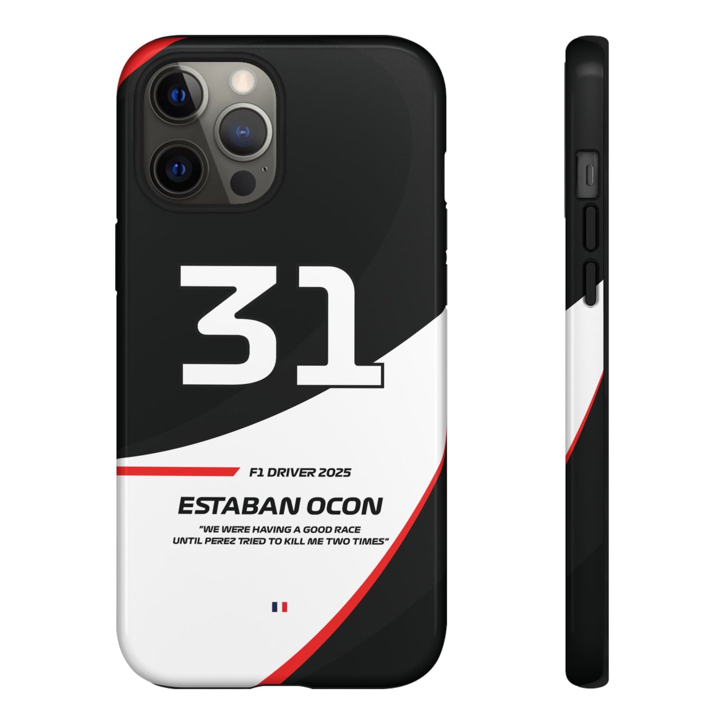 Estaban Ocon Haas 2025 phone case