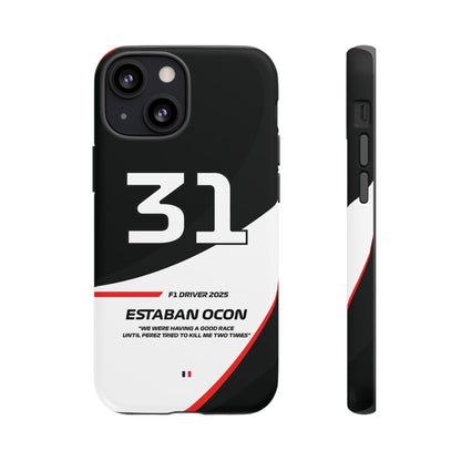 Estaban Ocon Haas 2025 phone case