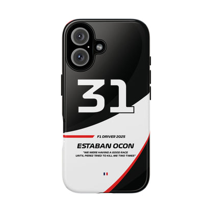 Estaban Ocon Haas 2025 phone case