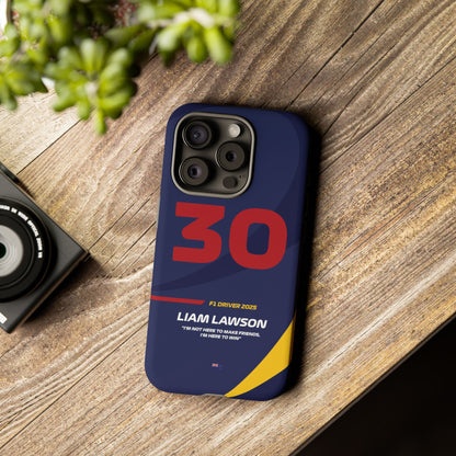 Liam Lawson Red Bull Racing 2025 phone case