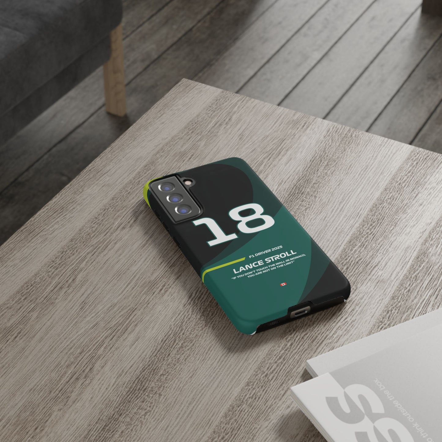 Lance Stroll Aston Martin 2025 phone case