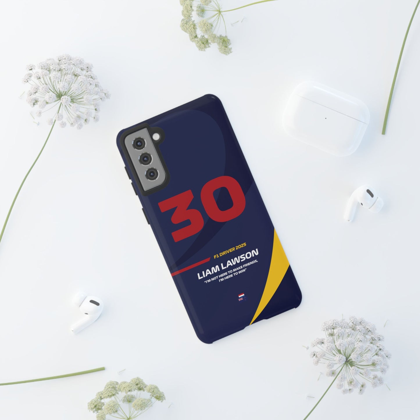 Liam Lawson Red Bull Racing 2025 phone case