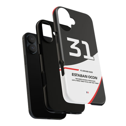 Estaban Ocon Haas 2025 phone case