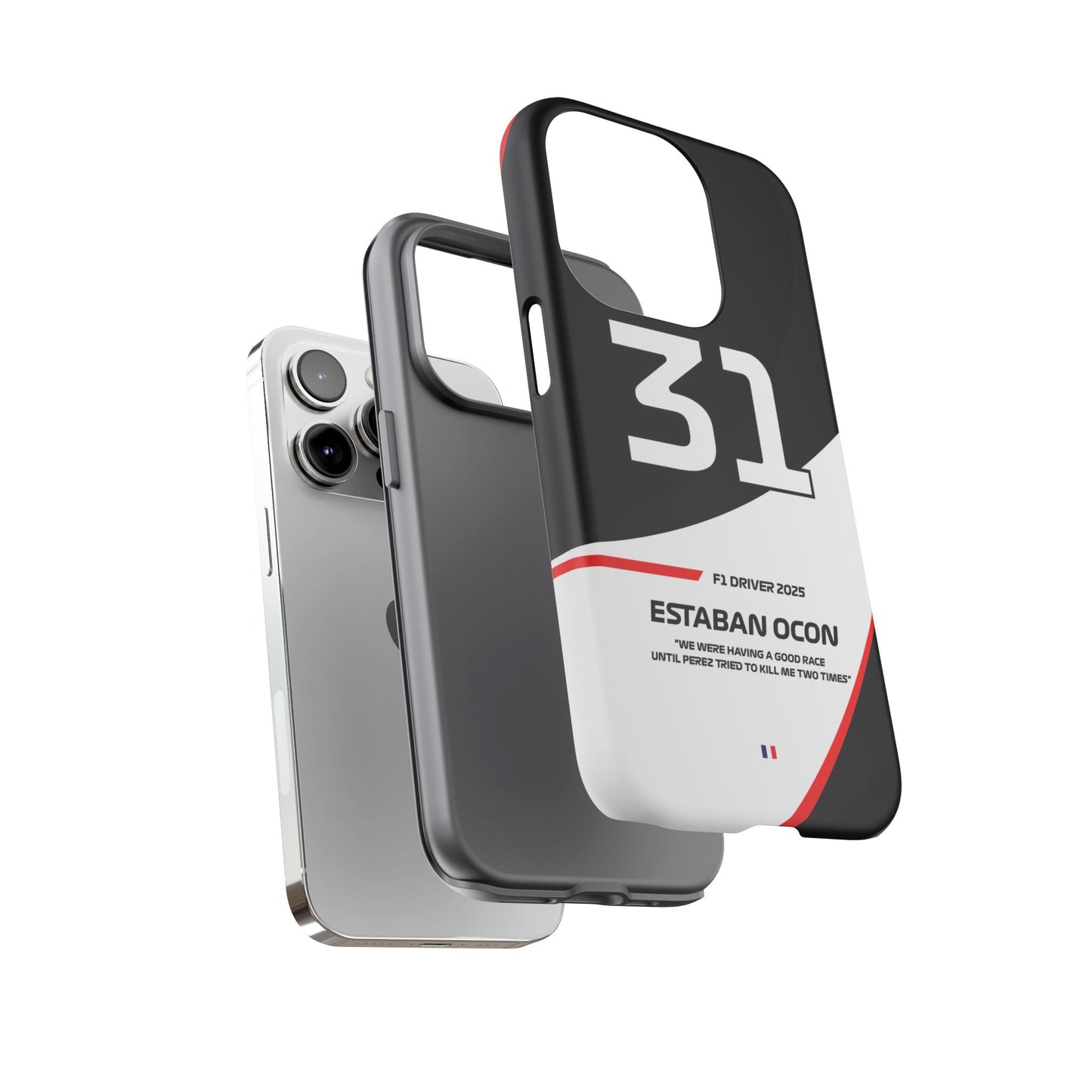 Estaban Ocon Haas 2025 phone case