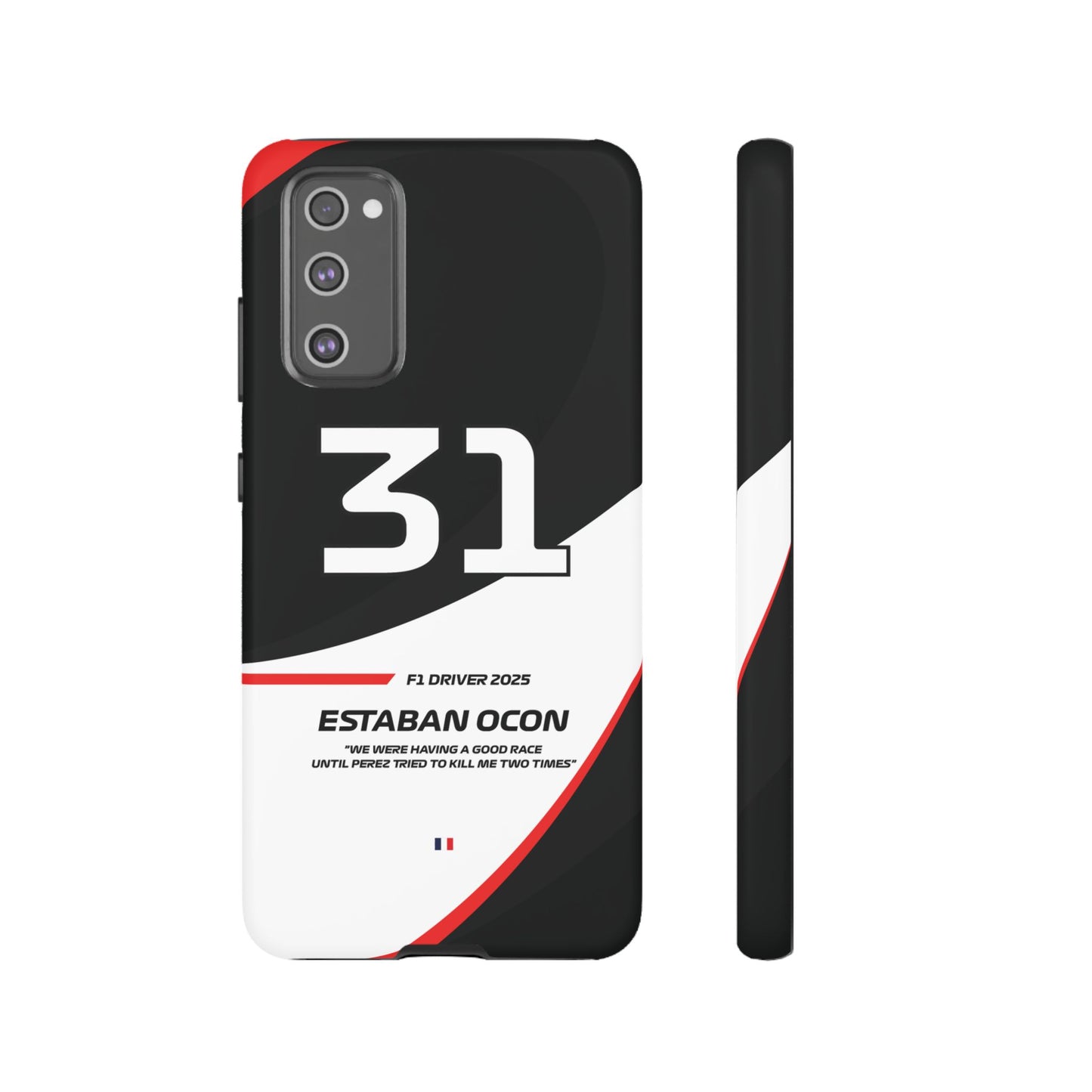 Estaban Ocon Haas 2025 phone case