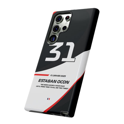 Estaban Ocon Haas 2025 phone case