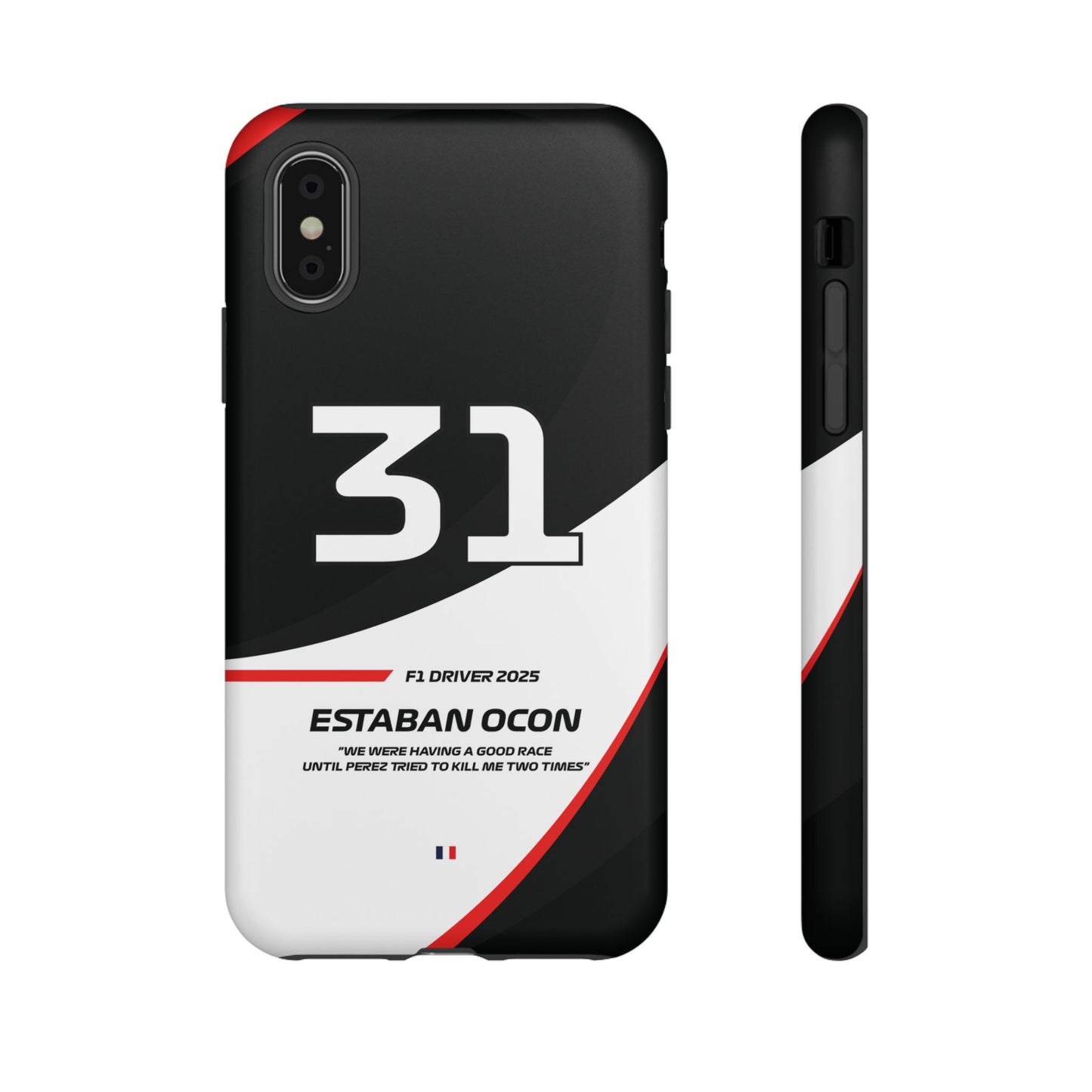 Estaban Ocon Haas 2025 phone case