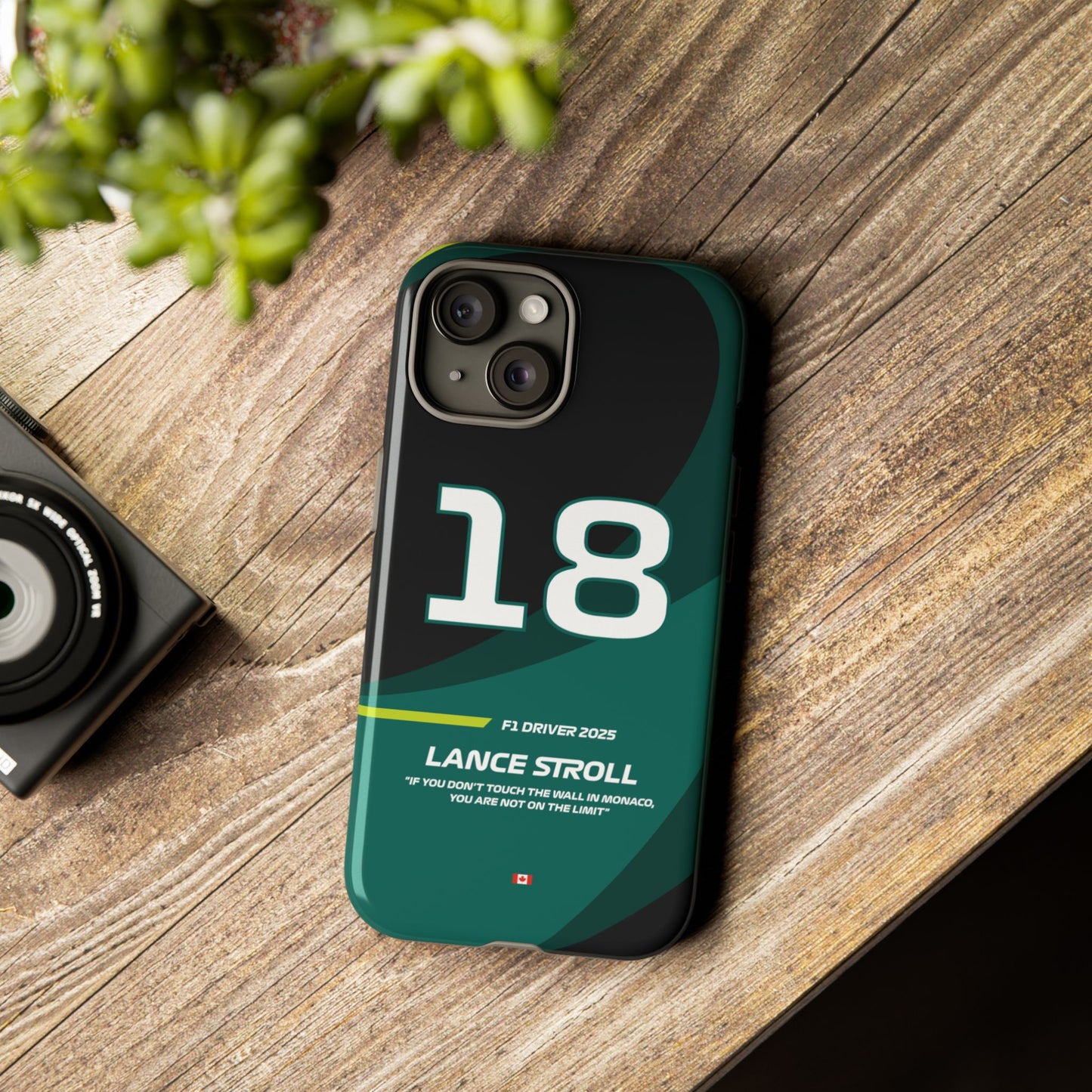 Lance Stroll Aston Martin 2025 phone case